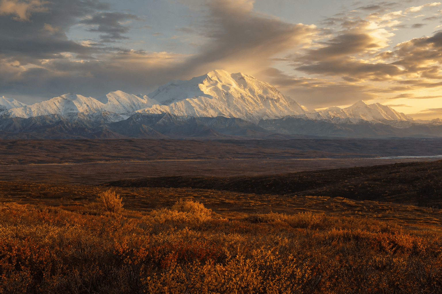 Alaska landscape — respectful healthcare imagery