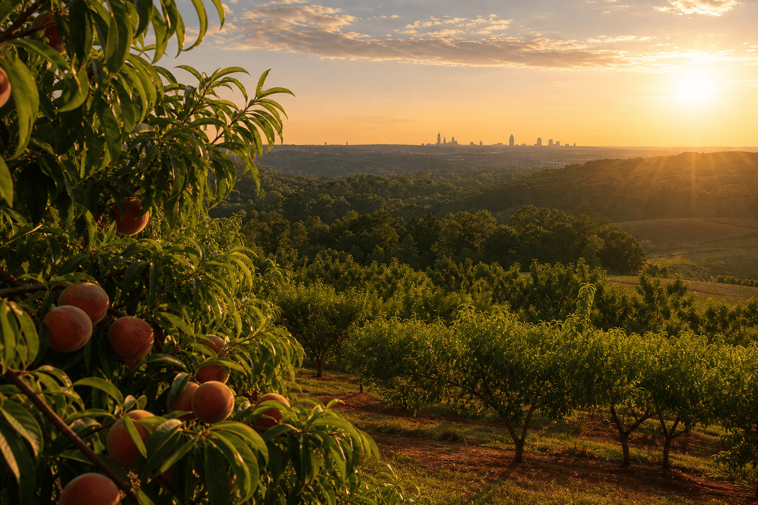 Georgia landscape — respectful healthcare imagery