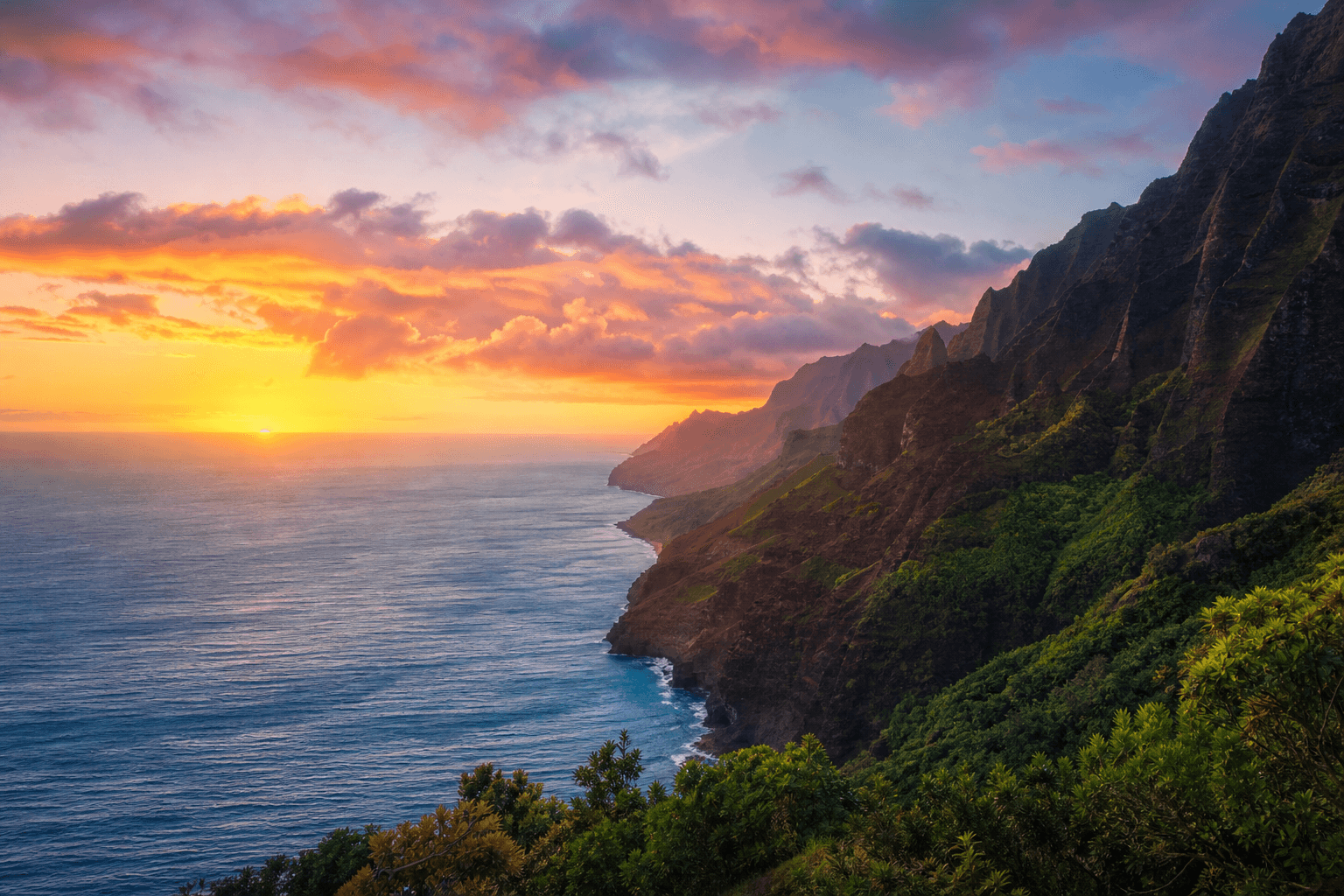 Hawaii landscape — respectful healthcare imagery