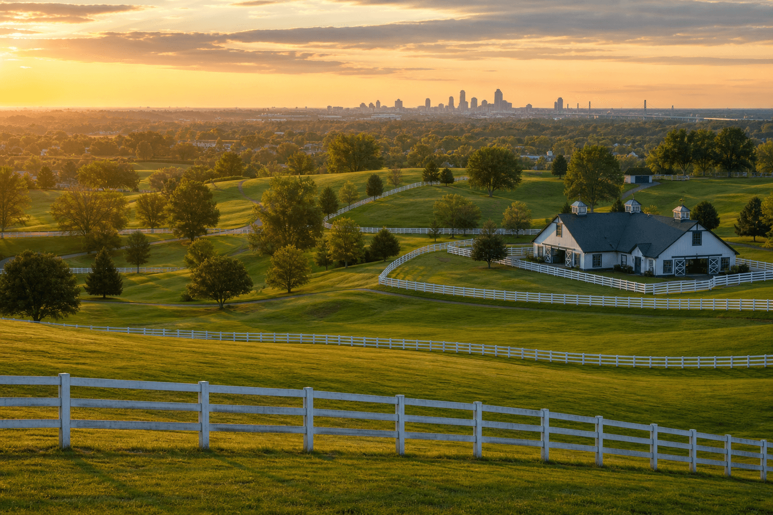 Kentucky landscape — respectful healthcare imagery