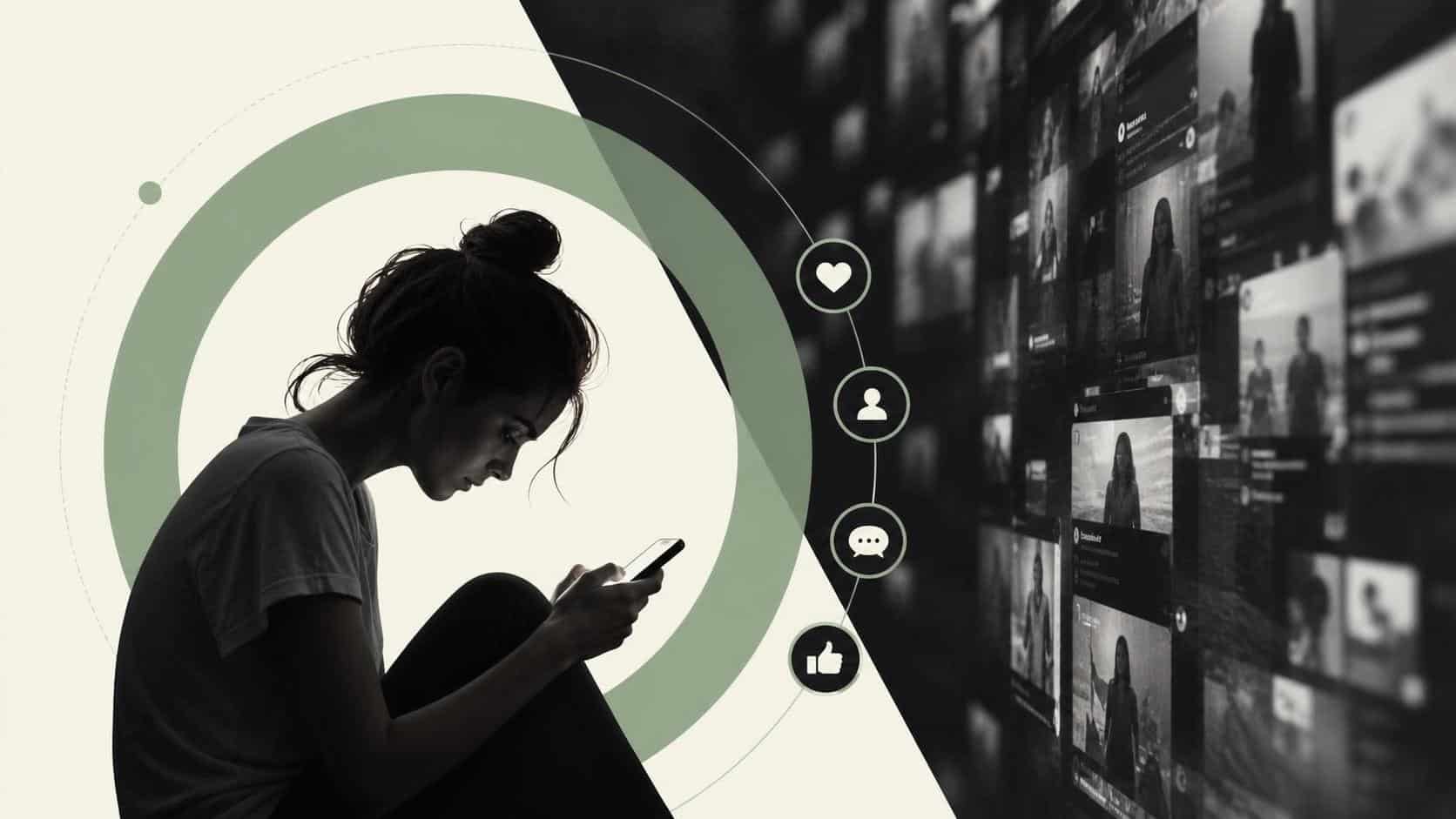 Social Media Signs of Addiction