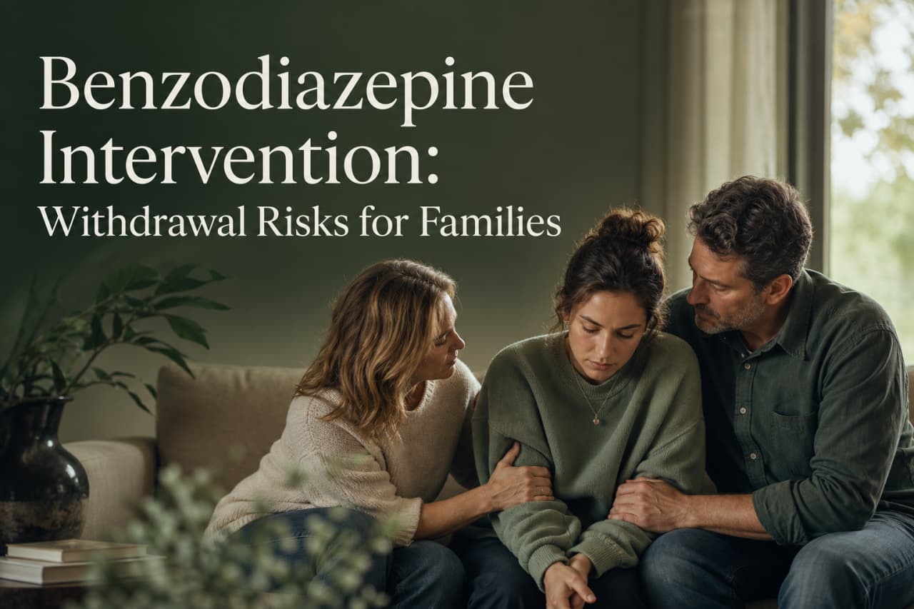 Benzodiazepine Intervention: Withdrawal Risks for Families