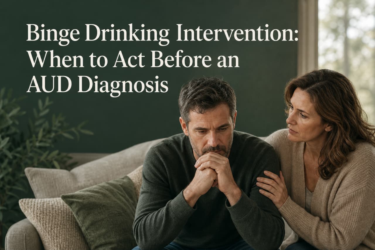 Binge Drinking Intervention: When to Act Before an AUD Diagnosis