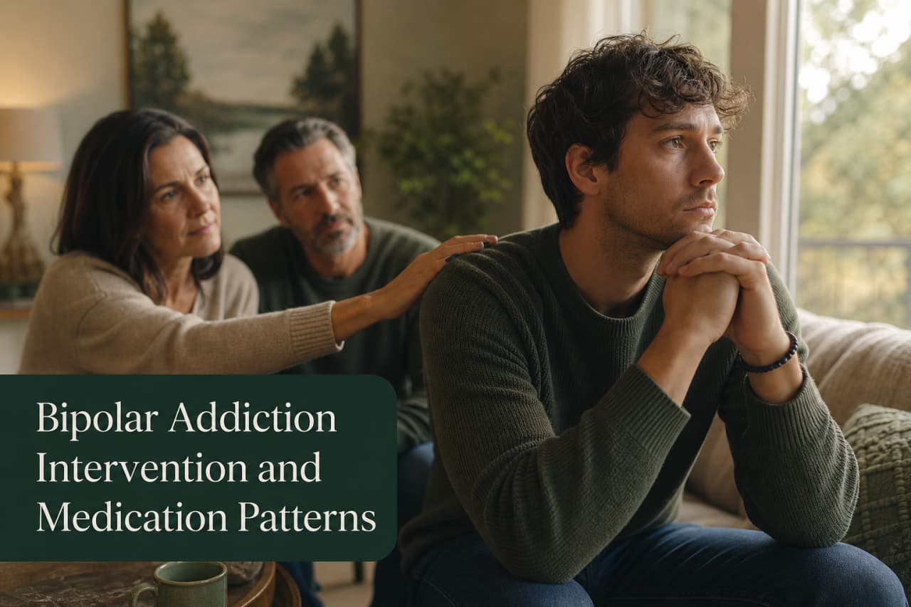 Bipolar Addiction Intervention and Medication Patterns