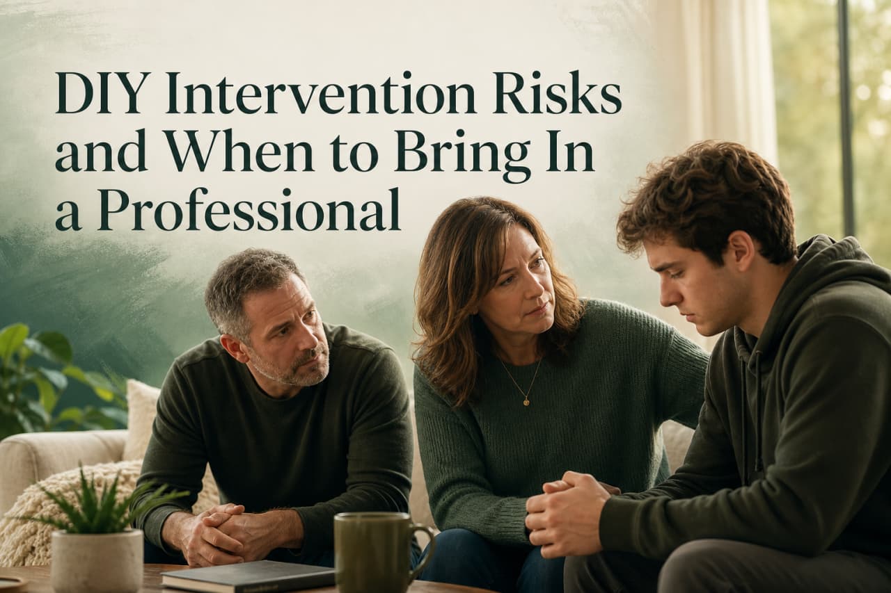 DIY Intervention Risks and When to Bring In a Professional