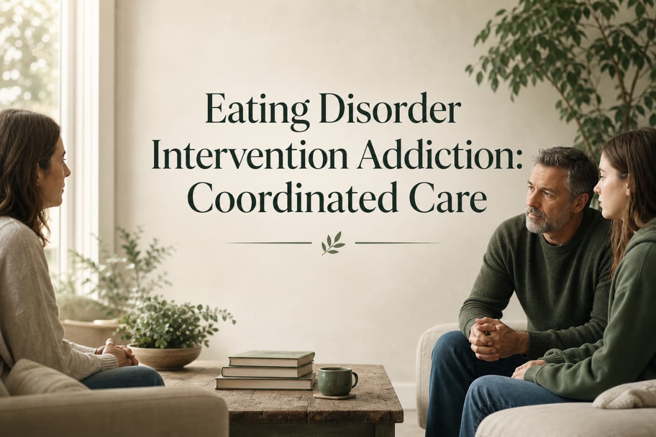 Eating Disorder Intervention Addiction: Coordinated Care