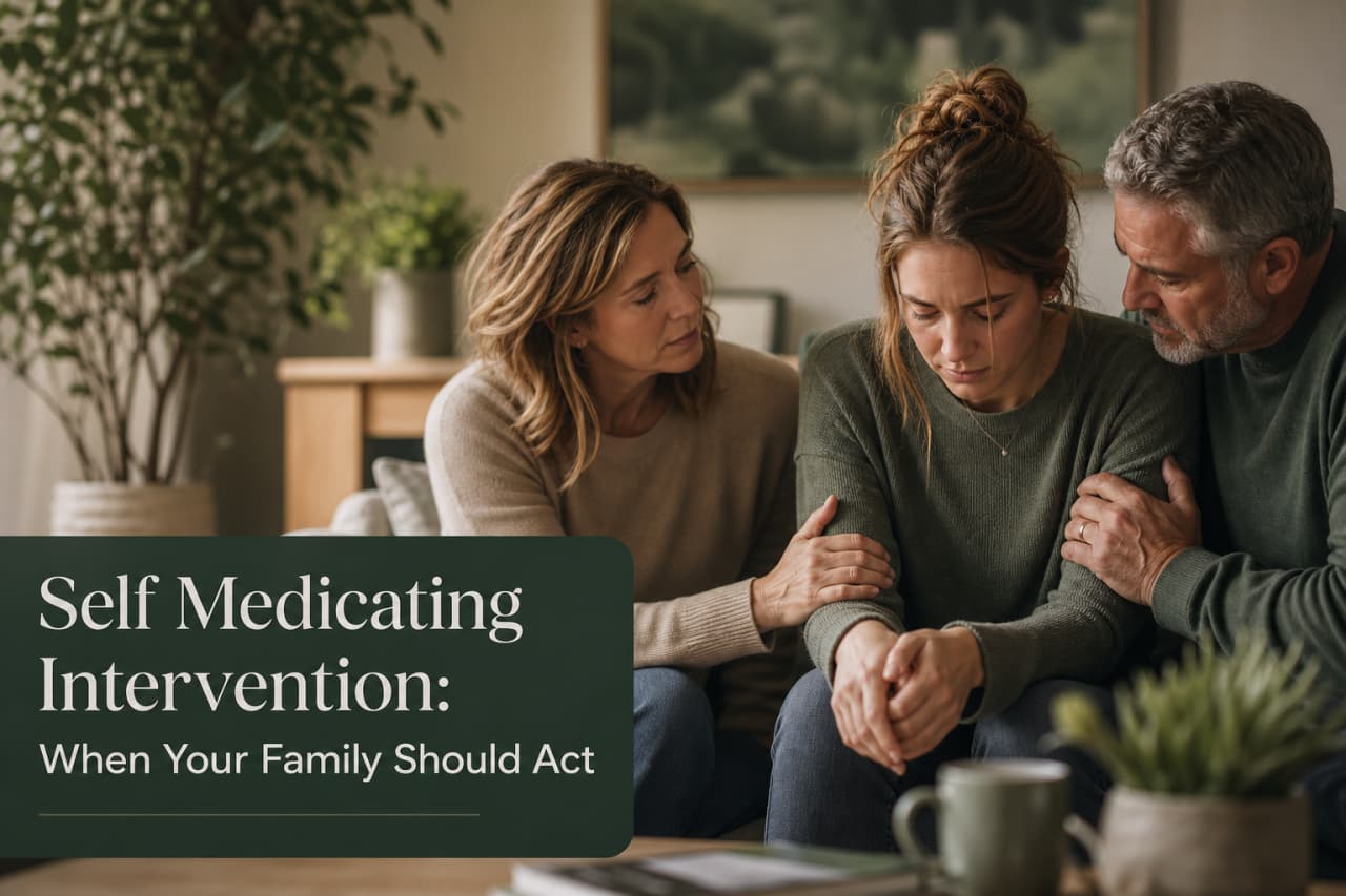 Self Medicating Intervention: When Your Family Should Act