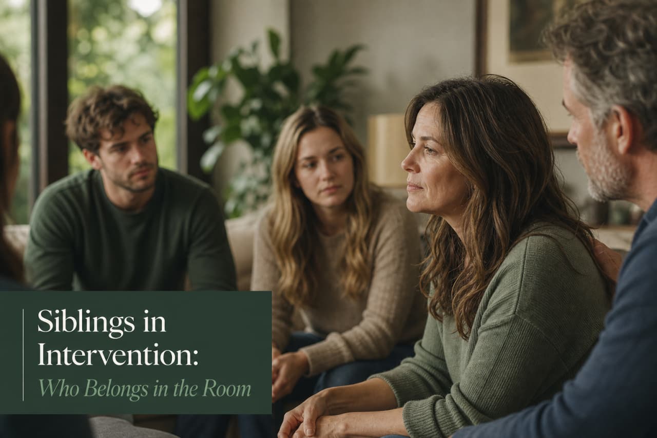 Siblings in Intervention: Who Belongs in the Room