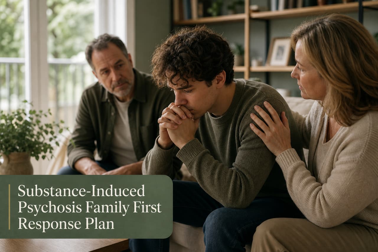 Substance-Induced Psychosis Family First Response Plan