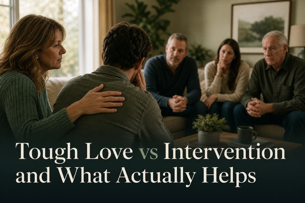 Tough Love vs Intervention and What Actually Helps