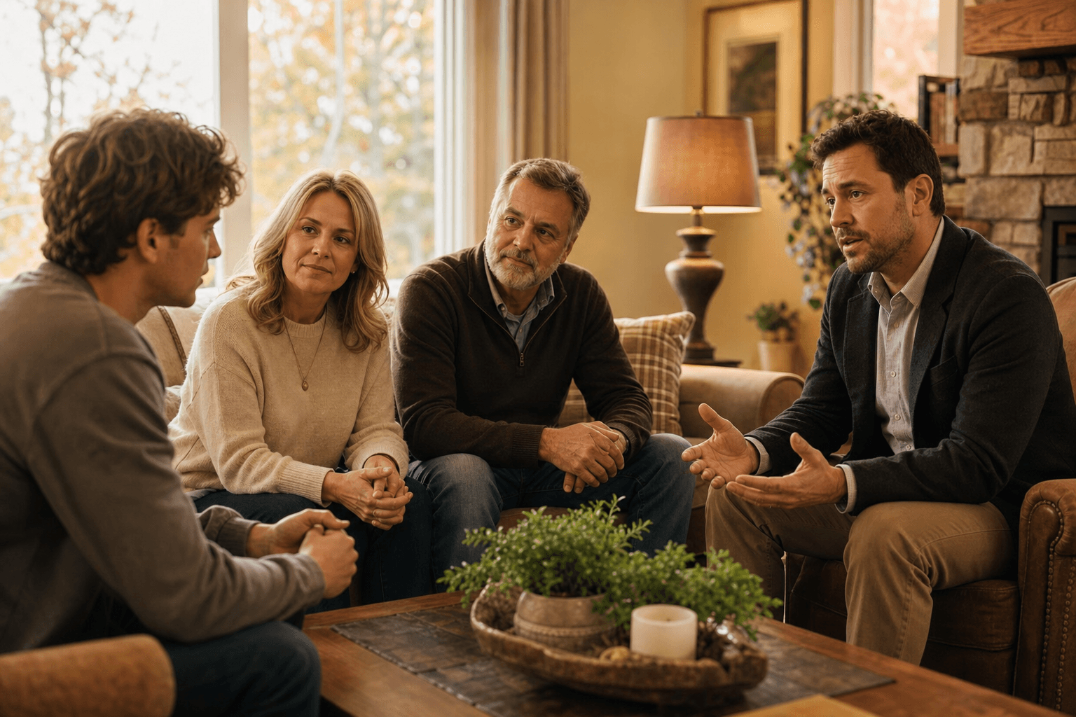 Family meeting with a certified interventionist in Tennessee