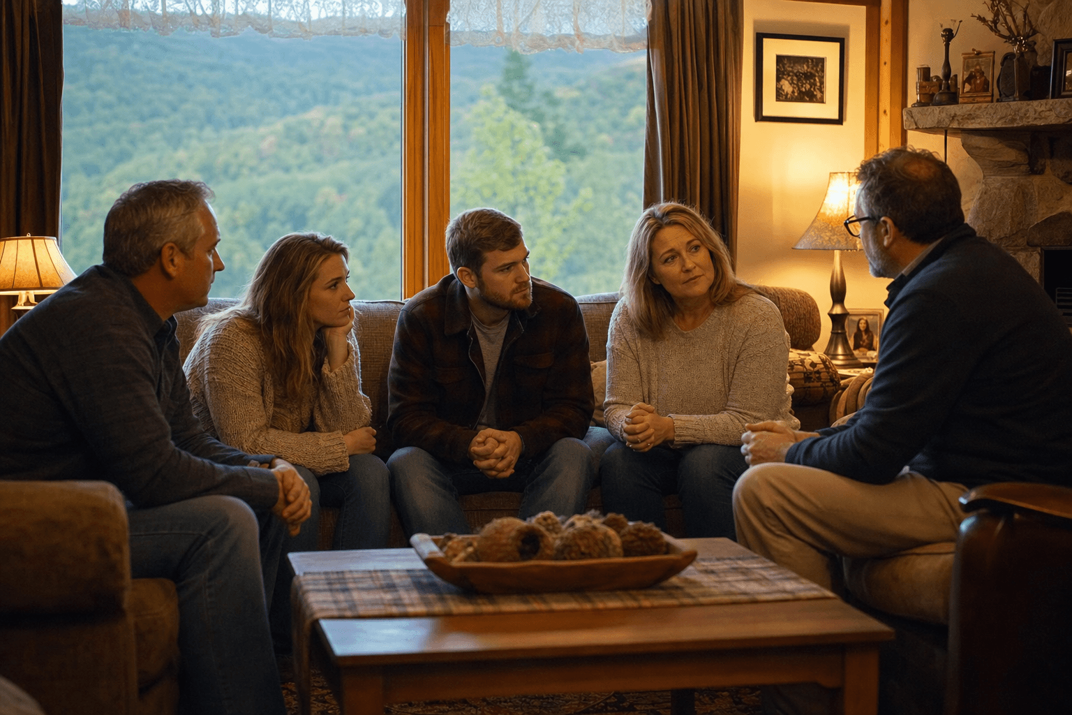 Family meeting with a certified interventionist in West Virginia