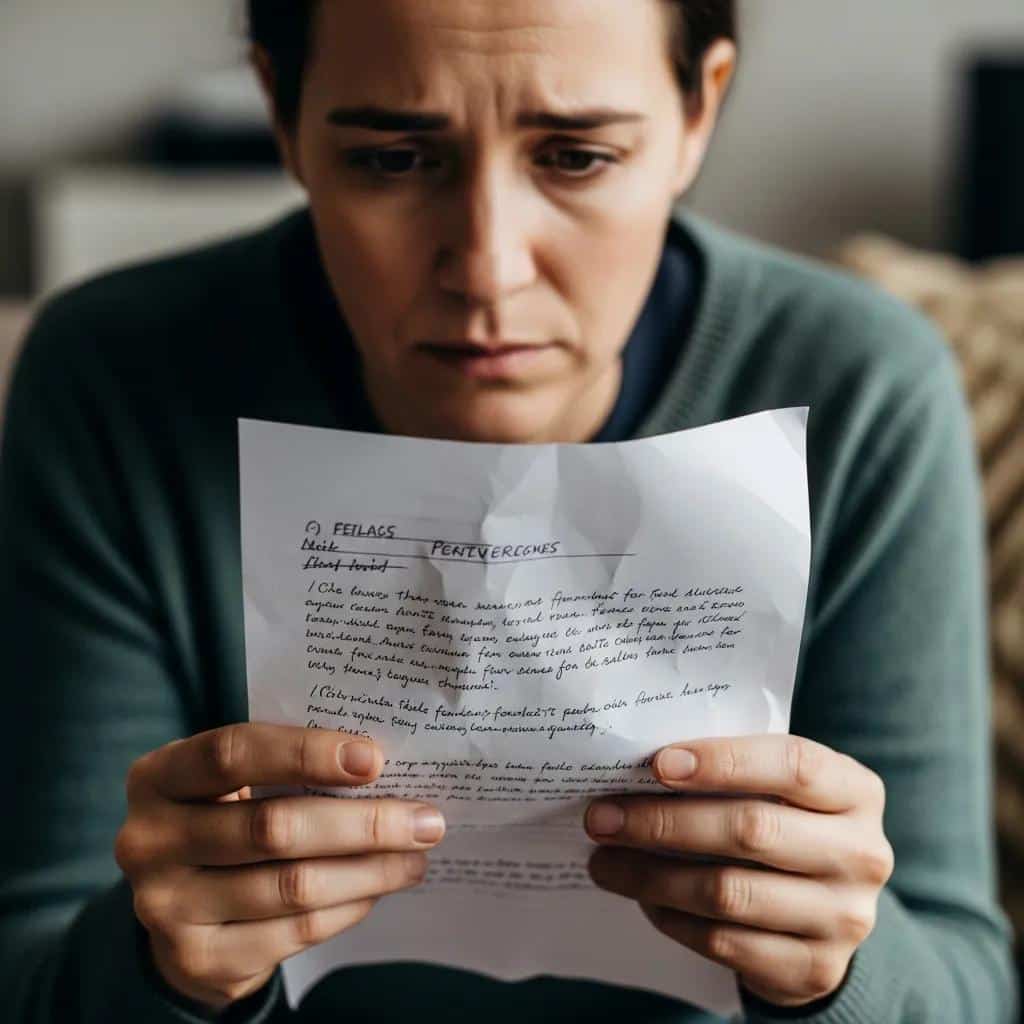 Family member preparing for an intervention, highlighting the importance of recognizing manipulation tactics in addiction