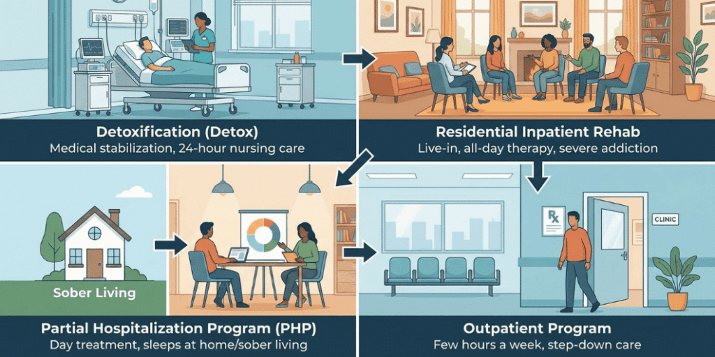 Intervention To Rehab Process