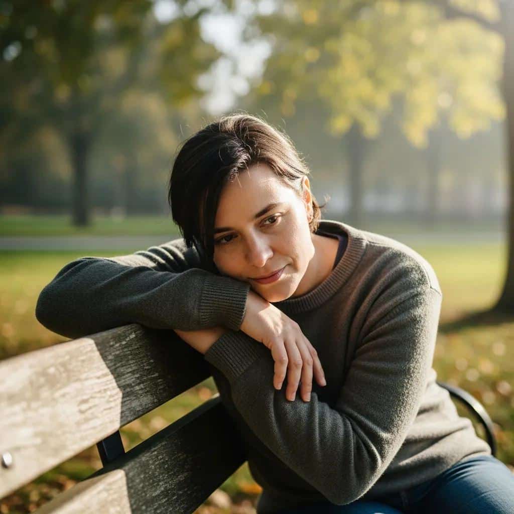 Individual reflecting on the importance of seeking help for addiction