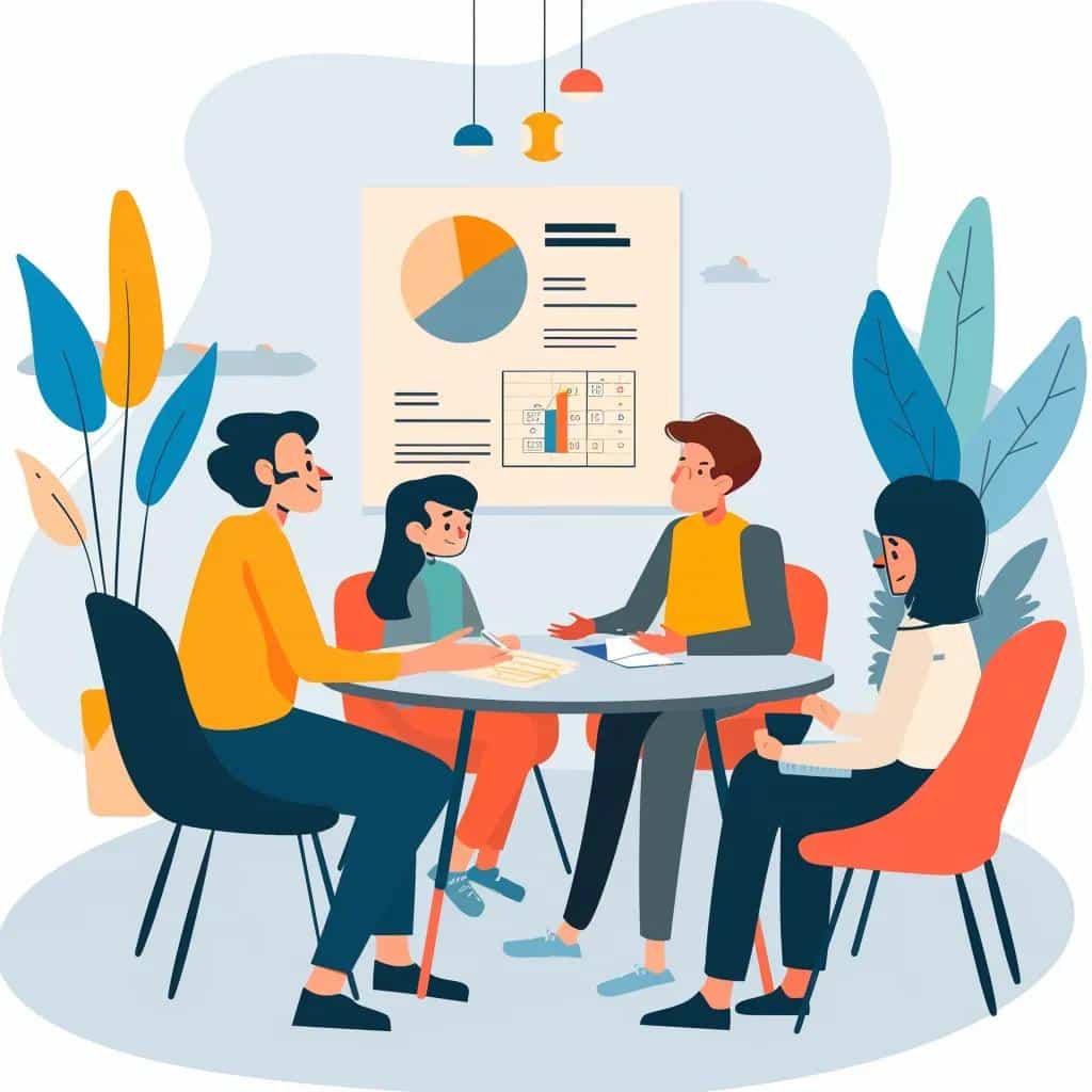 Therapist guiding family through effective intervention strategies for eating disorders