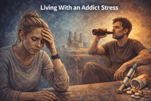 Living with addiction's weight
